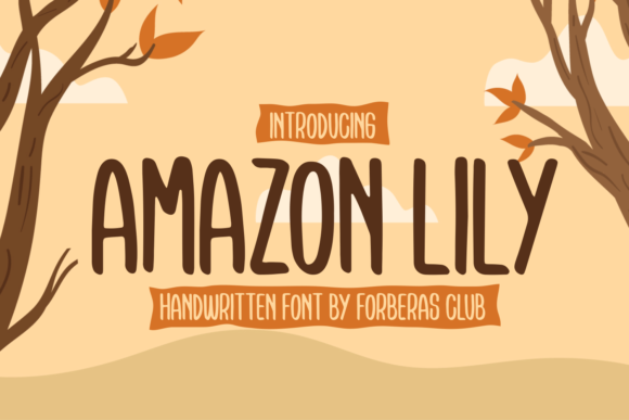 Amazon Lily: A Handwritten Font for Modern Web Design