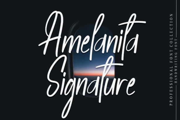 Amelanita Signature: A Handwritten Font That Elevates Small Business Branding