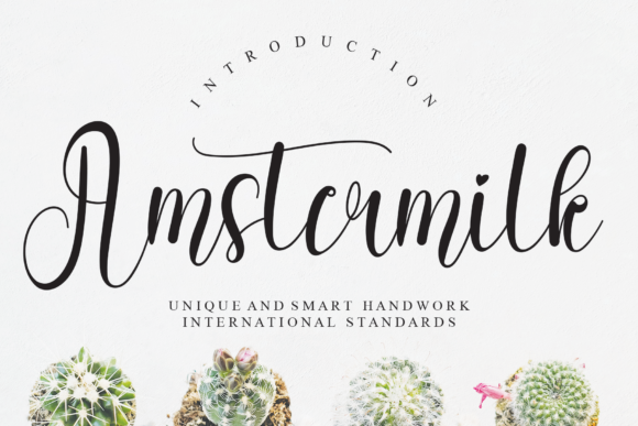 Amstermilk: The Handwritten Font for Authentic Branding