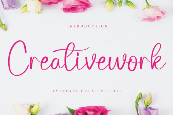 Creativework: A Handwritten Font That Brings Warmth to Editorial Design