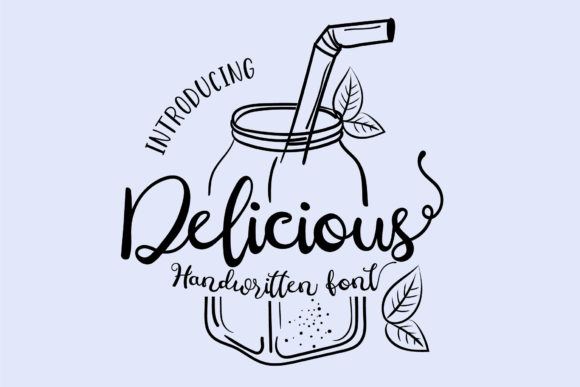 Delicious: A Handwritten Font for Modern Marketing