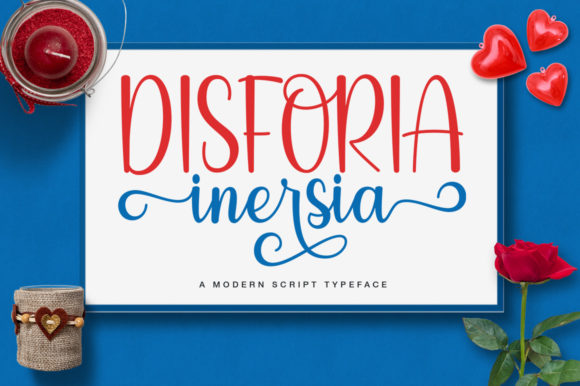 Disforia Inersia: A Luxurious Handwritten Font for Makers and Sellers
