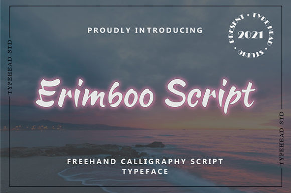 Erimboo: A Bold Handwritten Font for Your Brand