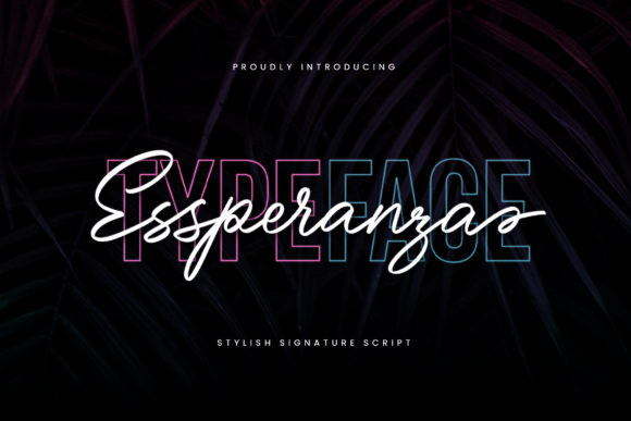 Essperanza: A Stylish Script Font for Web Design