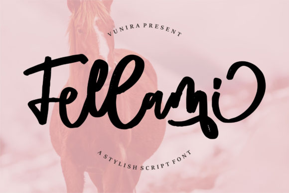 Fellami: A Stylish Script Font That Elevates Small Business Branding