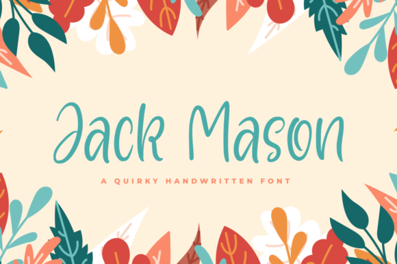 Jack Mason: The Elegant Handwritten Font for Your Brand