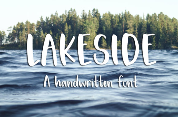 Lakeside: A Crafty Handwritten Font for Modern Web and Digital Design