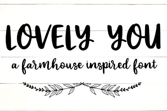 Lovely You: A Whimsical Script Font for Crafters and Makers