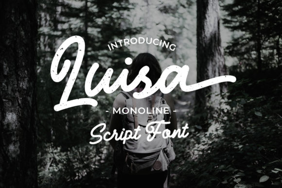 Luisa: A Romantic Handwritten Font for Makers