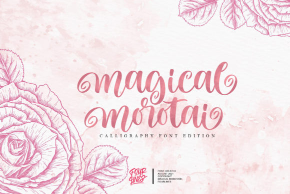 Magical Morotai: A Romantic Script Typeface Review