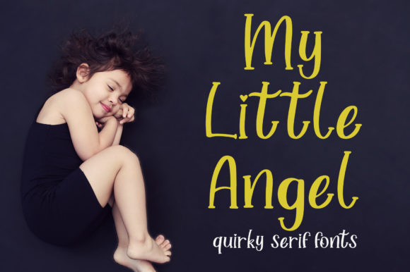My Little Angel: A Handwritten Font for Campaigns