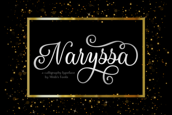 Naryssa: A Playful Script Font for Editorial Design