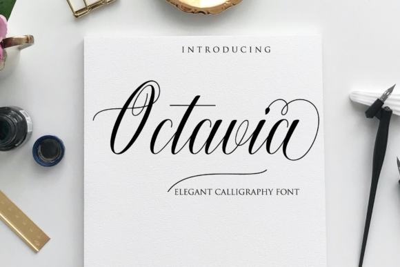 Octavia: A Handwritten Font for Modern Web Design
