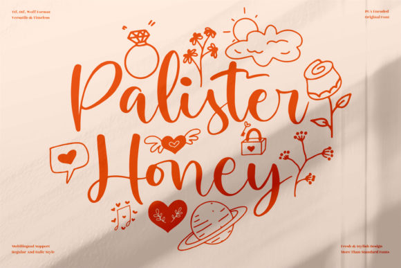 Palister Honey: A Chic Handwritten Font for Branding
