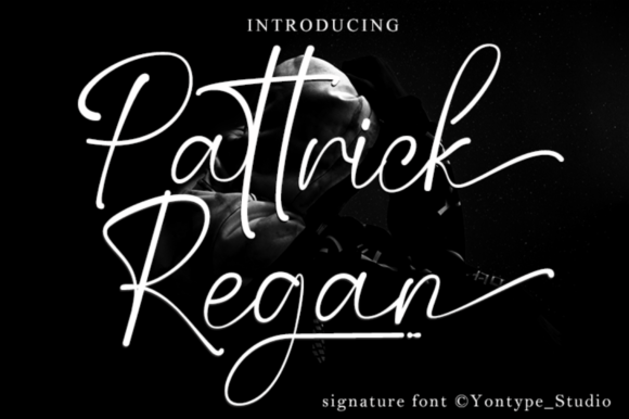 Pattrick Regan: A Delicate Script Font for Handmade Brands and Craft Creations