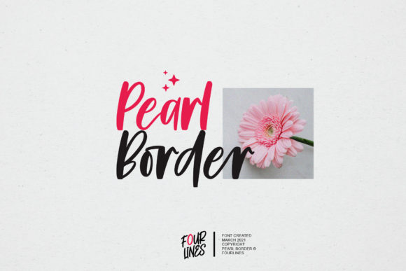 Pearl Border: A Designer’s Real-World Font Review