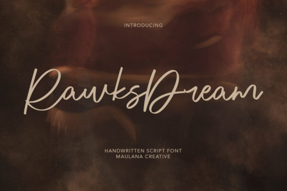 Rawks Dream: A Delicate Script Font for Crafters