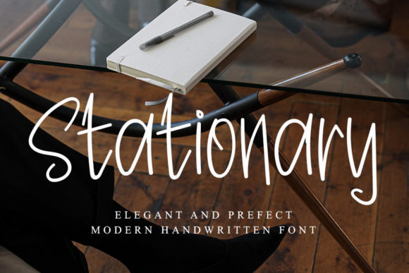 Stationary: A Handwritten Font That Elevates Digital Marketing Design