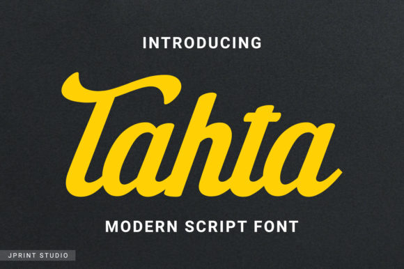 Tahta Font: Bold Vintage Charm for Crafters & Makers