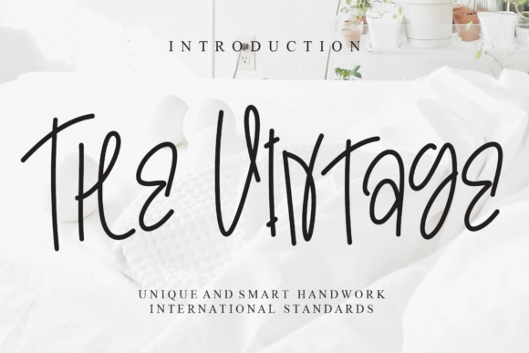 The Vintage: A Handwritten Font for Your Brand