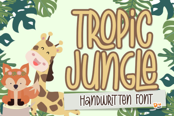 Tropic Jungle: A Quirky Handwritten Font for Marketers